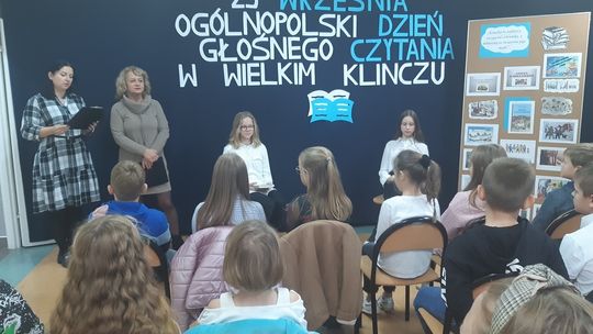 Święto Głośnego Czytania w Wielkim Klinczu