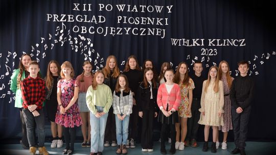 Święto Piosenki Obcojęzycznej w Wielkim Klinczu