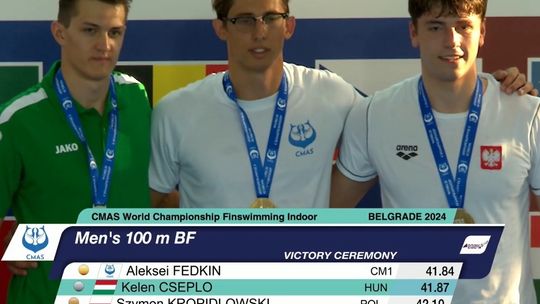 Szymon Kropidłowski zdobył brązowy medal w Belgradzie!