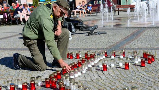 Tak wyglądała "Godzina W" na kościerskim Rynku