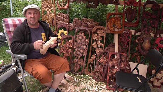 Tłumy na Jarmarku we Wdzydzach