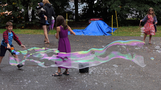 Tysiące baniek w Ogródku Jordanowskim