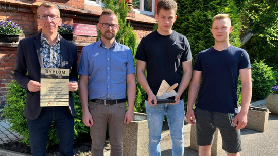 Uczniowie "Budowlanki" z czwartym miejscem w Polsce