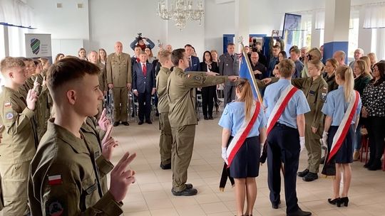 Uroczyste ślubowanie klasy wojskowej