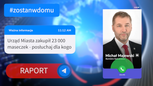 Urząd Miasta Kościerzyna zamówił 23.000 maseczek