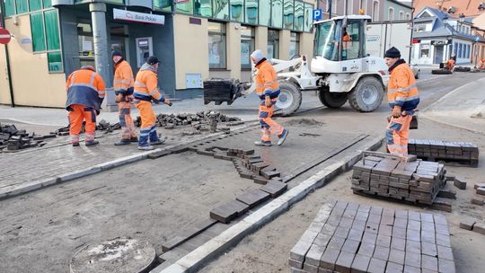 Utrudnienia na ul.Świętojańskiej w Kościerzynie