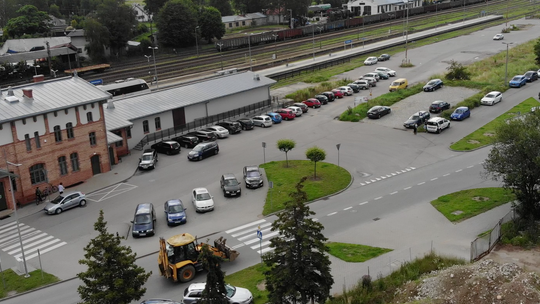 Uwaga! Nie będzie już możliwości parkowania przy dworcu PKP