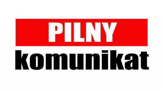 Uwaga !! Pilny komunikat Uwaga !! Pilny komunikat