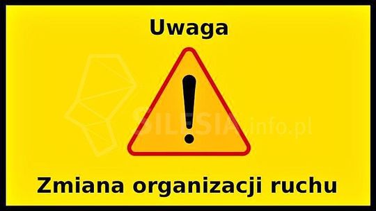 Uwaga!!! Zmiana organizacji ruchu