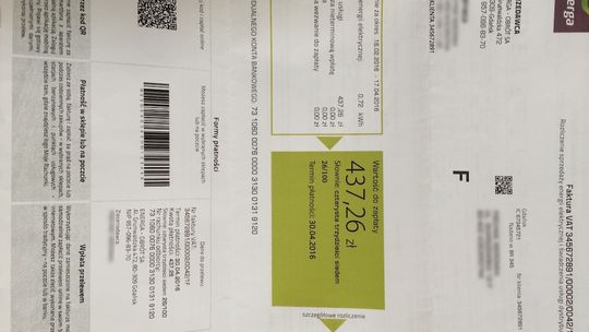 Uważajmy na fałszywe rachunki za prąd!