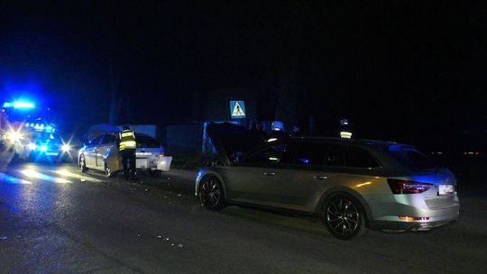 Wielki Klincz - najechał na tył Toyoty