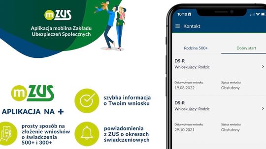 Wniosek o 500+ w aplikacji