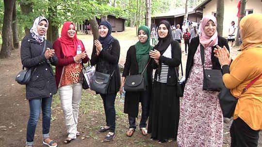 Wyjątkowi goście na międzynarodowym obozie w Garczynie