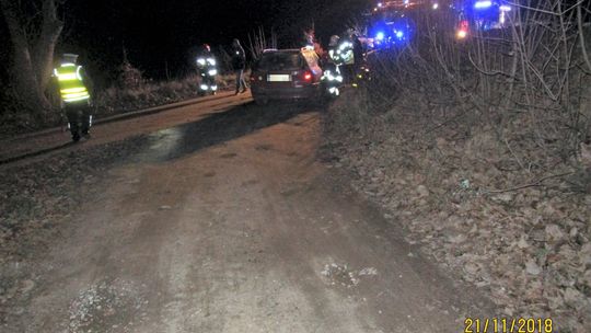 Wypadek na trasie Wielki Klincz-Stary Barkoczyn