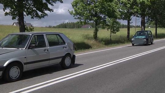 Wypadek w Kościerskiej Hucie. 4 osoby ranne