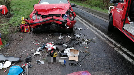 Wypadek w Szumlesiu