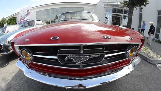 Zabytkowe samochody na Kaszubach