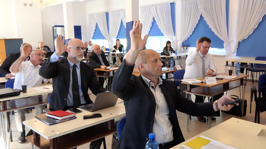 Zarząd powiatu kościerskiego z jednogłośnym poparciem