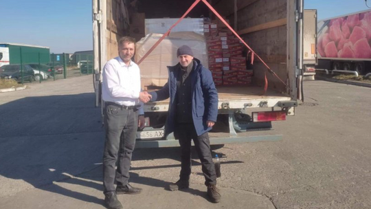 Zebrane dary pojechały na Ukrainę