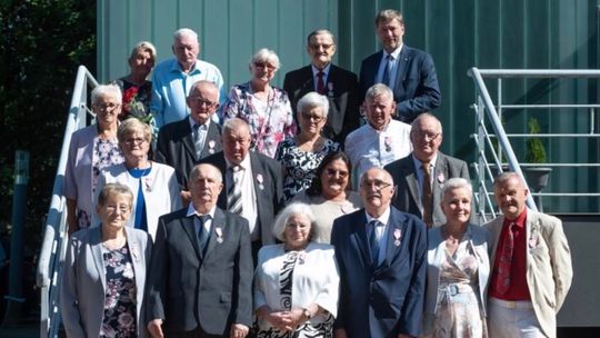 Złote Gody w Kościerzynie: 9 par z medalami za 50 lat małżeństwa