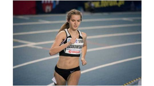 Złoty medal Weroniki Lizakowskiej na Halowych Mistrzostwach Polski w Toruniu