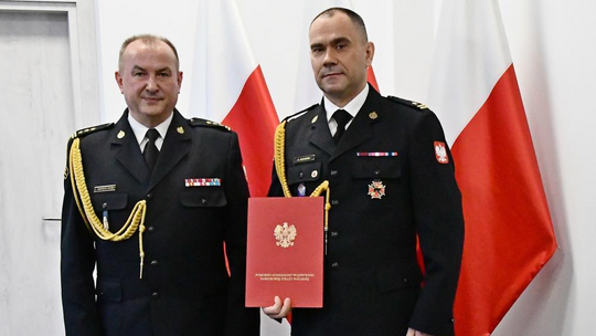 Zmiana na stanowisku komendanta PSP w Kościerzynie