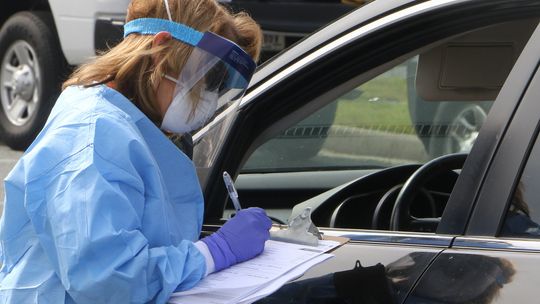 Zmiana punktu pobrań Drive-Thru w szpitalu