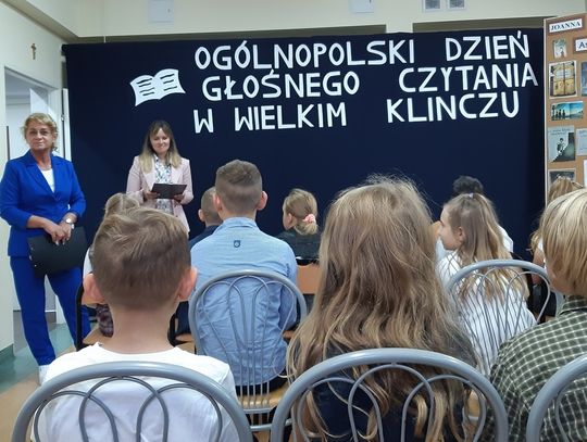 Wielki Klincz: Dzień Głośnego Czytania w bibliotece promuje magię książek