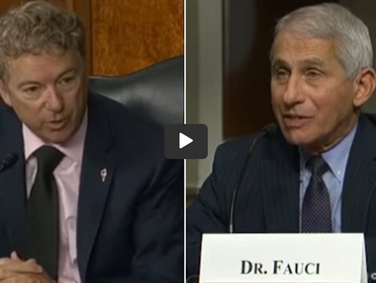 Dr Rand Paul do dr Fauci: Igracie z Matką Naturą