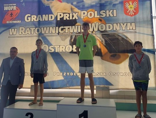 Filip Komar z Aqua Sport - najlepszym ratownikiem