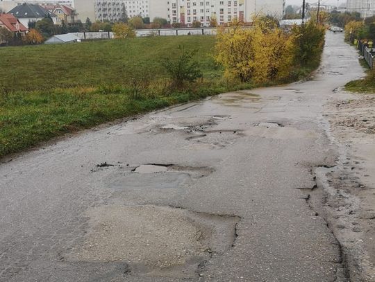 Modernizacja ulicy Norwida w Kościerzynie: Bez chodnika, ale z pasem dla pieszych