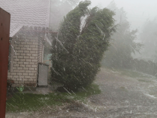 Niebezpieczna pogoda wraca do Kościerzyny - ostrzeżenia meteorologiczne na 10 lipca 2024