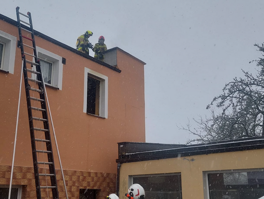 Niegroźny pożar na 8-Marca