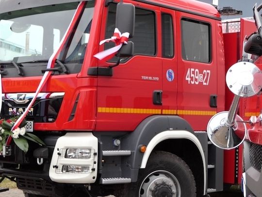 Nowy wóz gaśniczy dla OSP w Łubianie