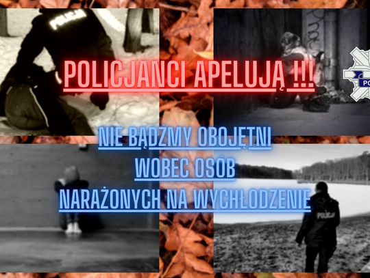 Policja apeluje - Nie bądźmy obojętni !