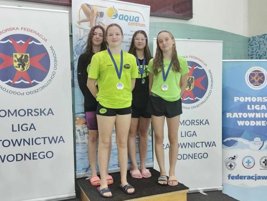 Pomorska Liga Ratownictwa Wodnego: Zawodnicy KS Aqua Sport zdobyli aż 39 medali!