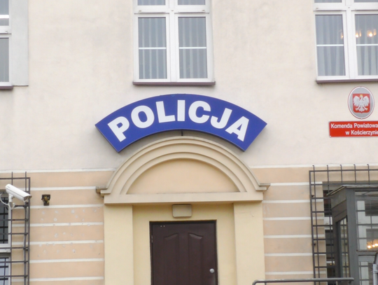 Pożar w kościerskiej komendzie policji