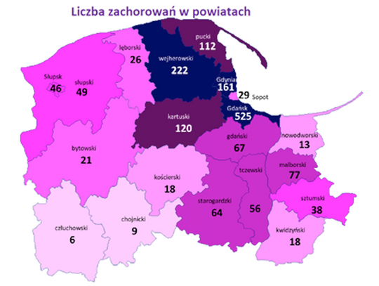 Rośnie liczba zakażeń koronawirusem na terenie naszego powiatu