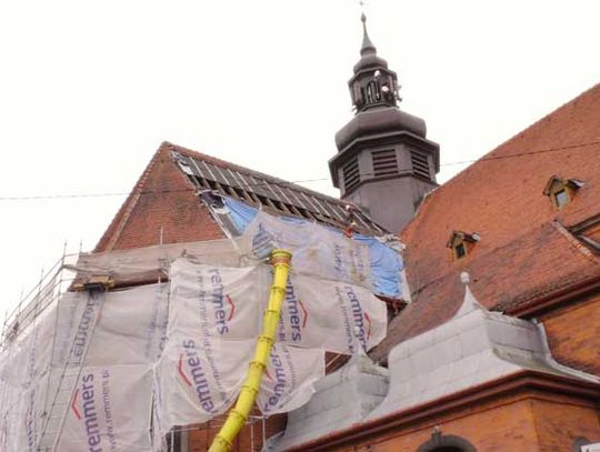 Ruszył remont dachu kościoła Świętej Trójcy
