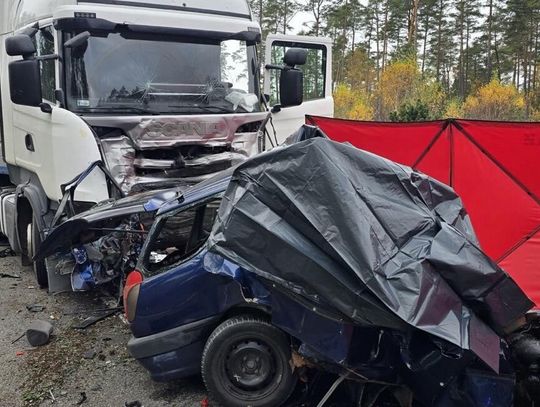 Trzy ofiary śmiertelne w wypadku na DK20 w powiecie kościerskim