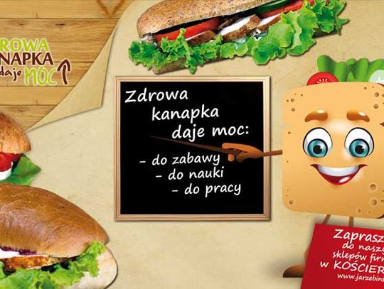 ZDROWA KANAPKA DAJE MOC!