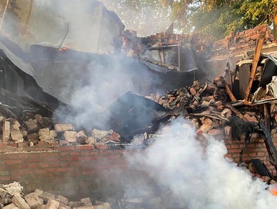 Znane są przyczyny pożaru w Grabowskiej Hucie