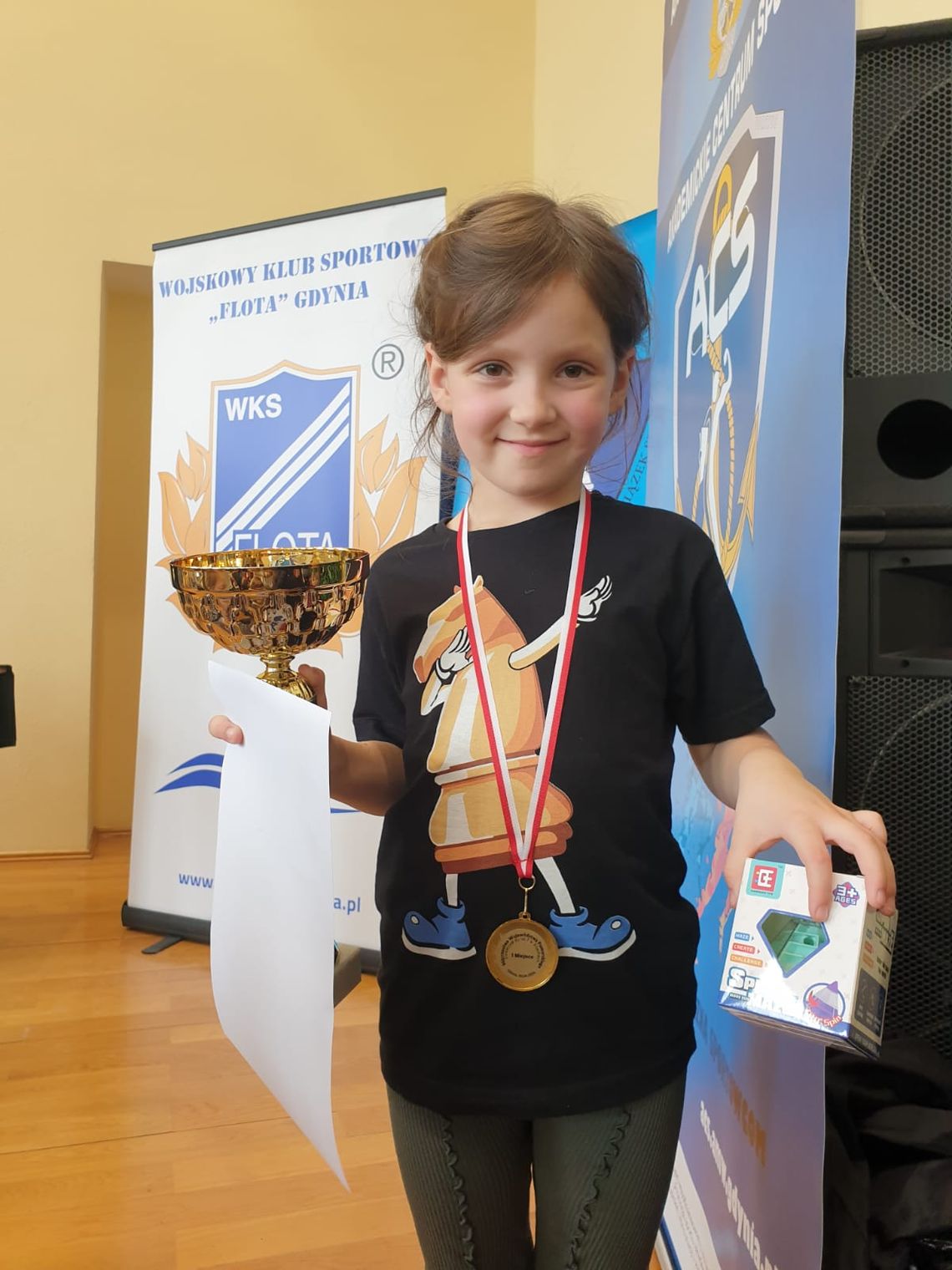6-letnia mistrzyni szachowa z Kościerzyny