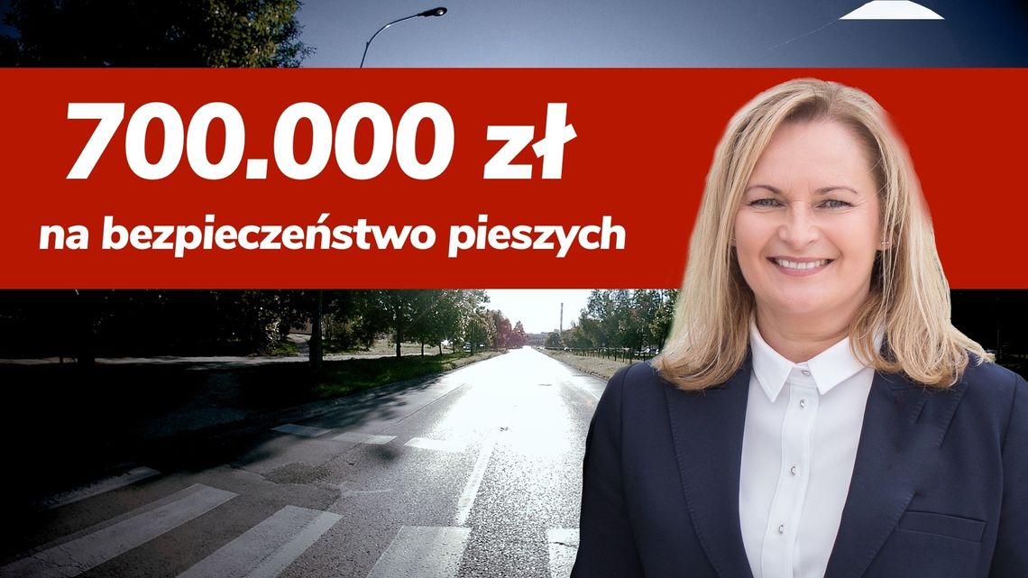 700 tysięcy złotych na bezpieczeństwo pieszych