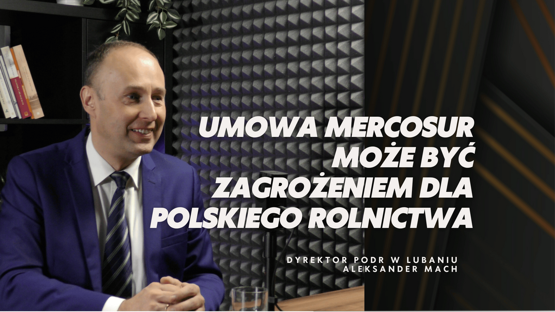 Aleksander Mach o ekoschematach, ASF i umowie Mercosur