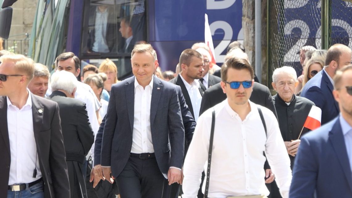 Andrzej Duda odwiedził Kościerzynę