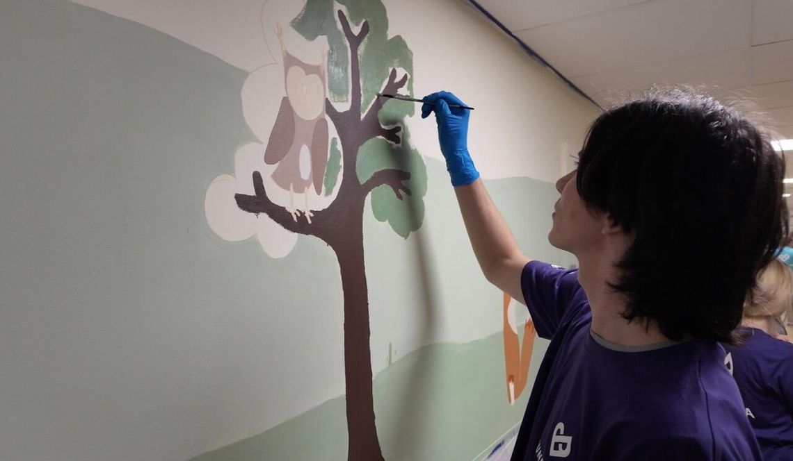 Bajkowa metamorfoza oddziału dziecięcego w kościerskim szpitalu