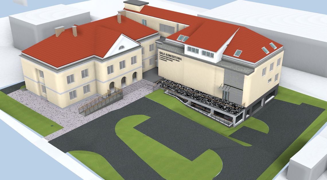 Będzie nowa sala koncertowa przy szkole muzycznej w Kościerzynie