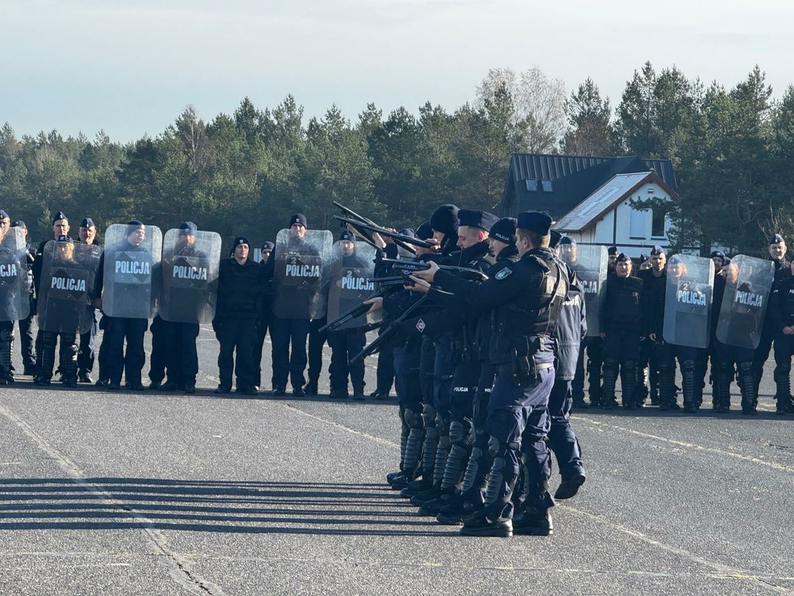 Borsk: policjanci z pięciu powiatów doskonalili działania prewencyjne