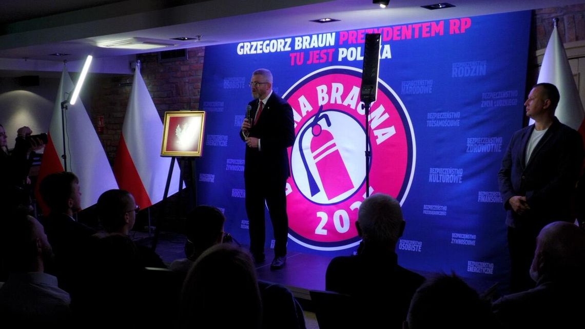 Braun w Kościerzynie: “Polska jest dla Polaków” - mocne słowa o migracji i wojnie